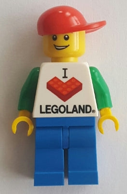 LEGO® Minifigure LEGOLAND Parks LLP006 LEGOLAND Park Male I Brick LEGOLAND Top