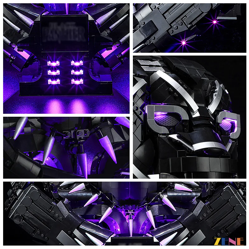 LEGO Light Kit for Black Panther Bust 76215