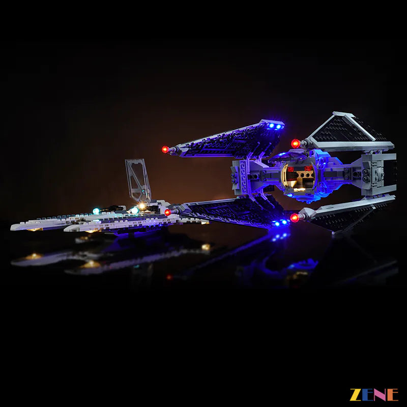 LEGO Light Kit for Mandalorian Fang Fighter vs. TIE 75348