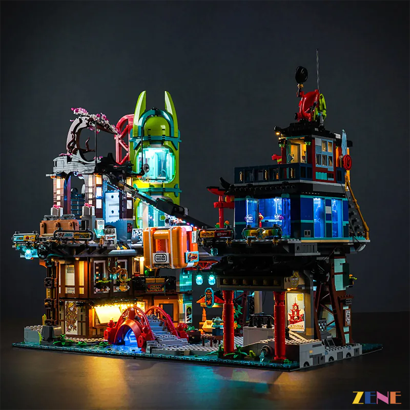 LEGO Light Kit for NINJAGO City Markets 71799 Ver. 2