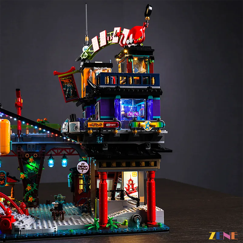 LEGO Light Kit for NINJAGO City Markets 71799 Ver. 2