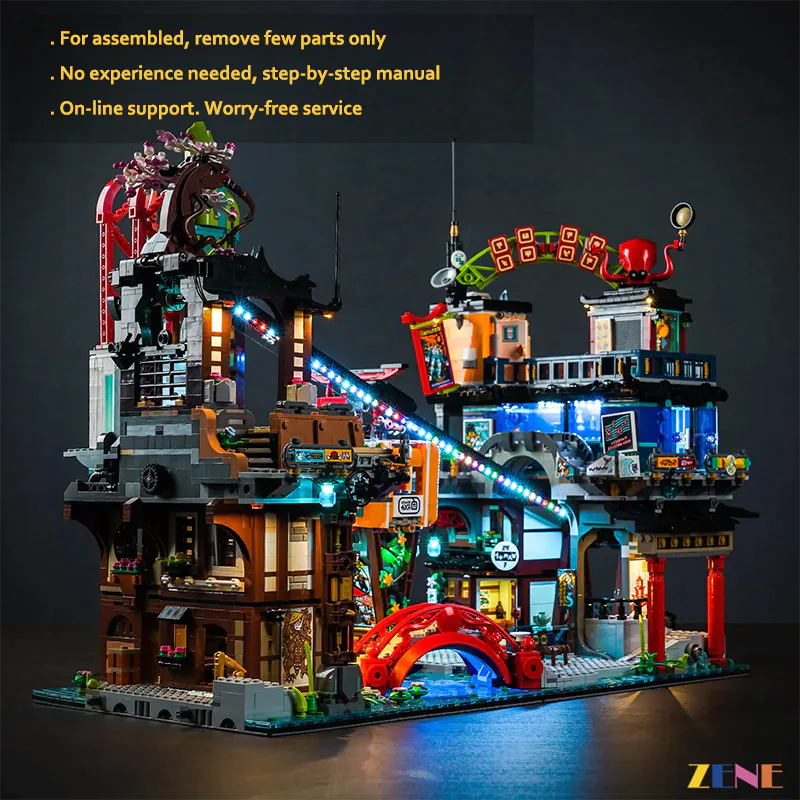 LEGO Light Kit for NINJAGO City Markets 71799 Ver. 2