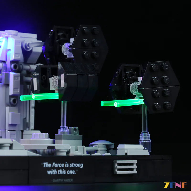 LEGO Light Kit for Trench Run Diorama 75329 ver.2