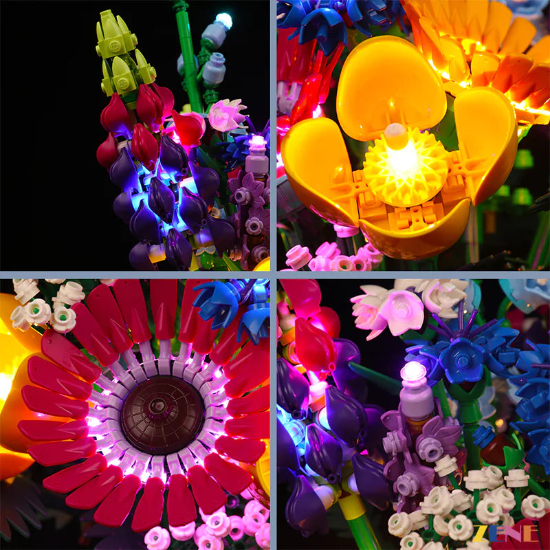 LEGO Light Kit for Flower Wildflower Bouquet 10313