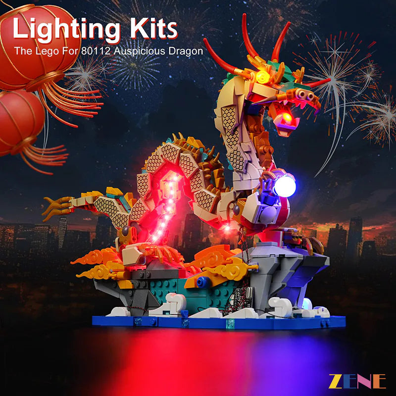 LEGO Light Kit for Auspicious Dragon 80112