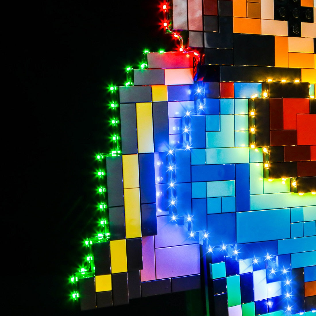 LEGO Light Kit for Super Mario World Mario Yoshi 71438