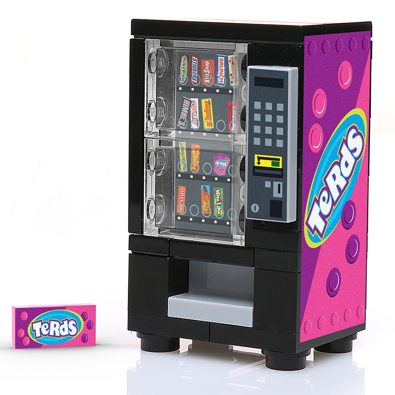 Terds Custom Candy Vending Machine New