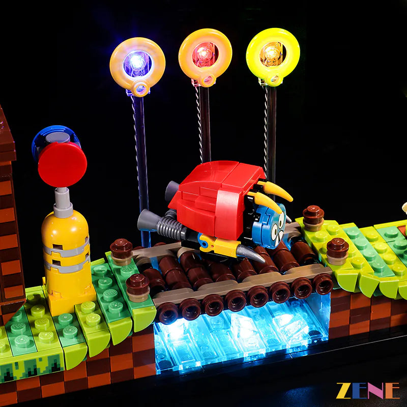 LEGO Light Kit for Sonic the Hedgehogs™ – Green Hill Zone 21331 Ver. 2