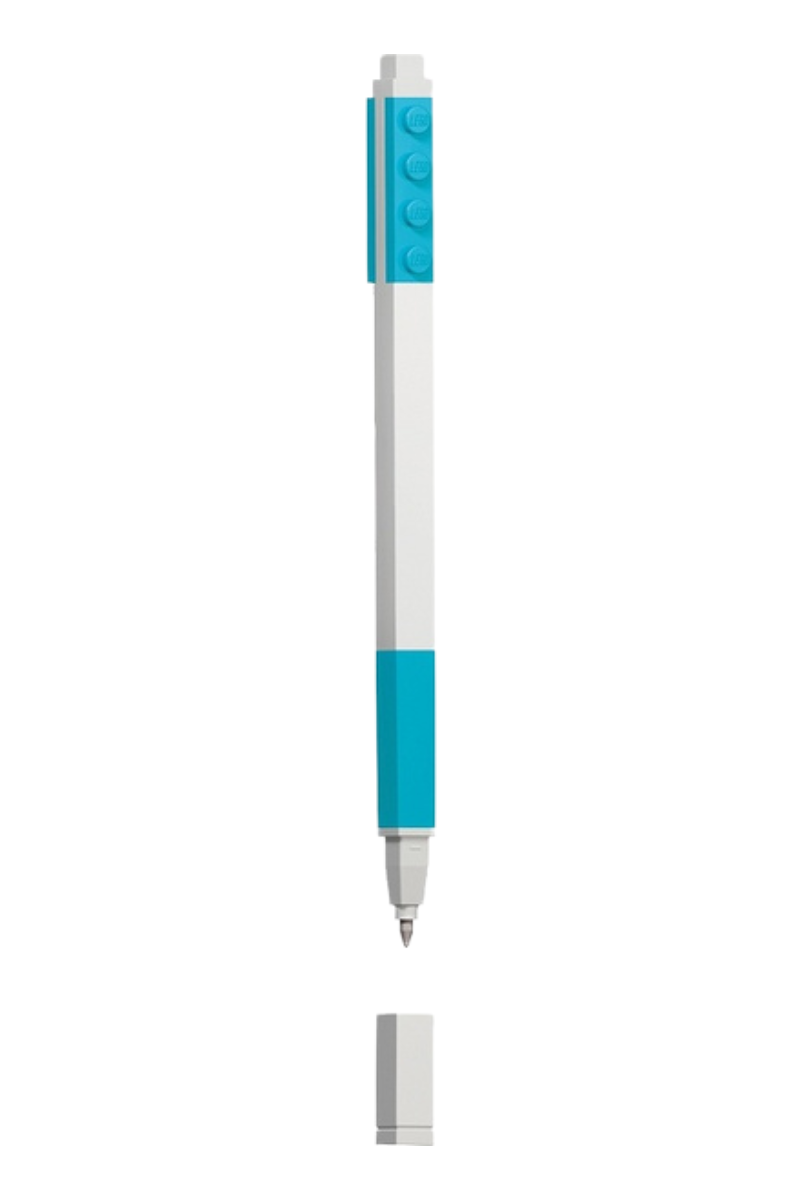 LEGO® Iconic Gel Pen - Azur/Light Blue