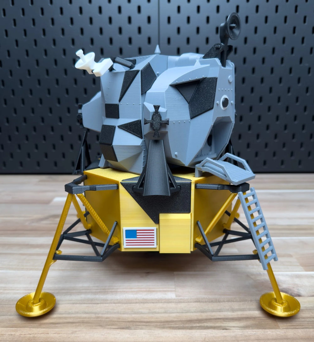 build a model planetary lander with micro:bit and an... Apollo Lunar Lander 3D Printed Kit | Space Build Model