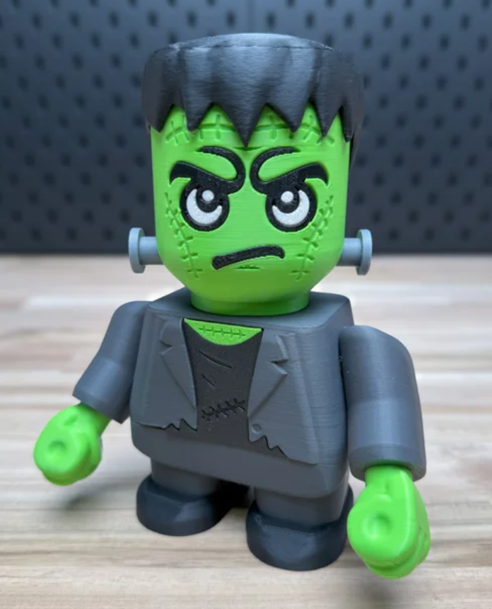 3D Printed Frankenstein Medium Scale 6"- 8" Chunk