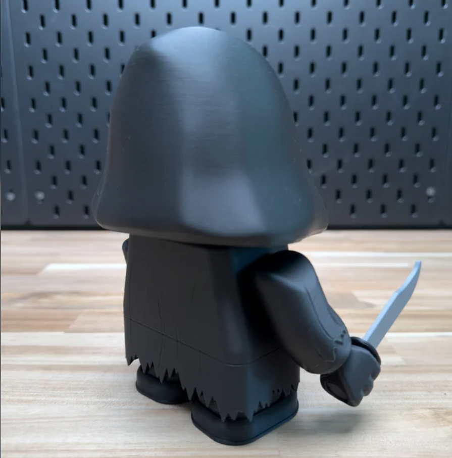 3D Printed Ghostface Medium Scale 6"- 8" Chunk