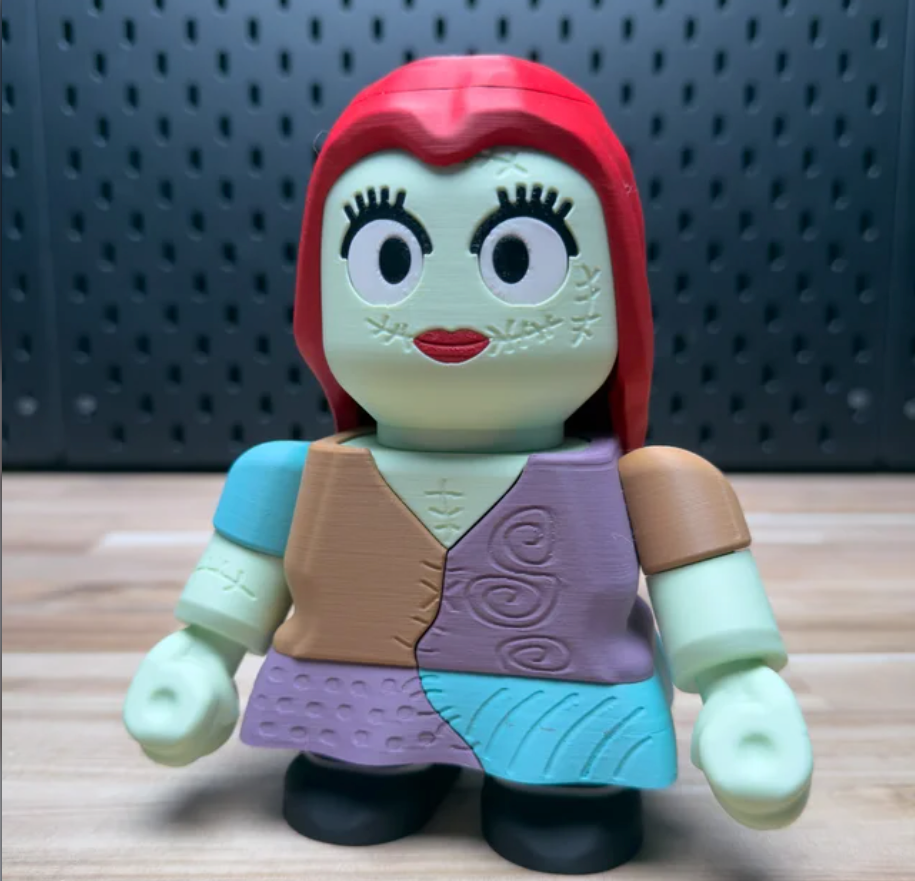 3D Printed Sally Medium Scale 6"- 8" Chunk