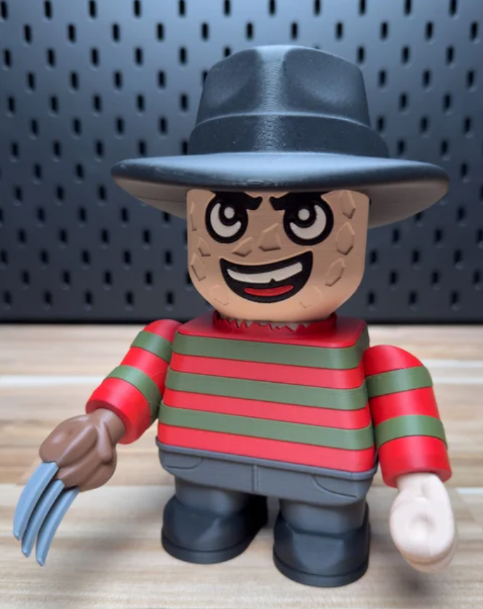 3D Printed Freddy Krueger Medium Scale 6"- 8" Chunk