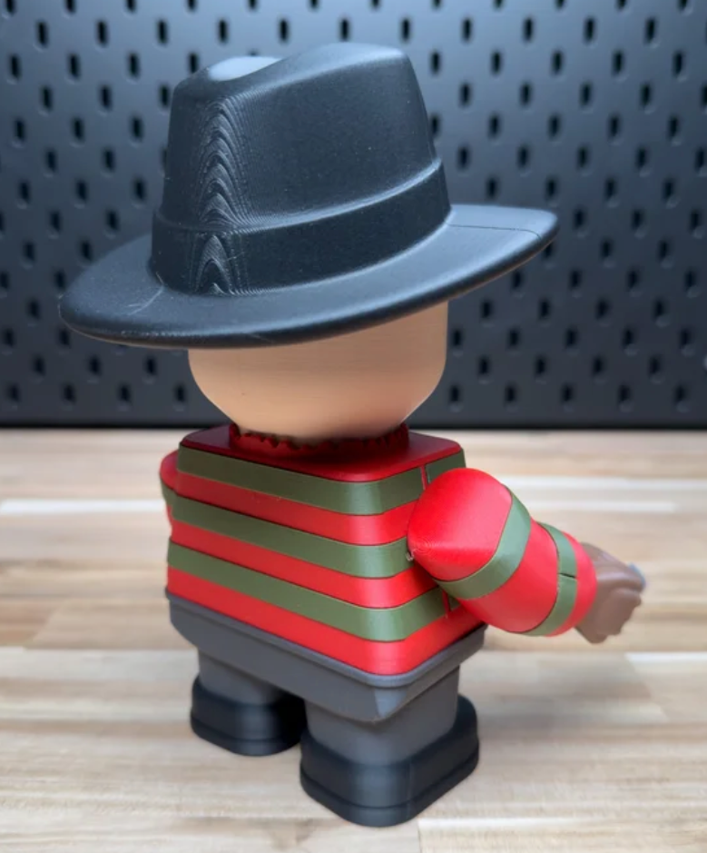 3D Printed Freddy Krueger Medium Scale 6"- 8" Chunk