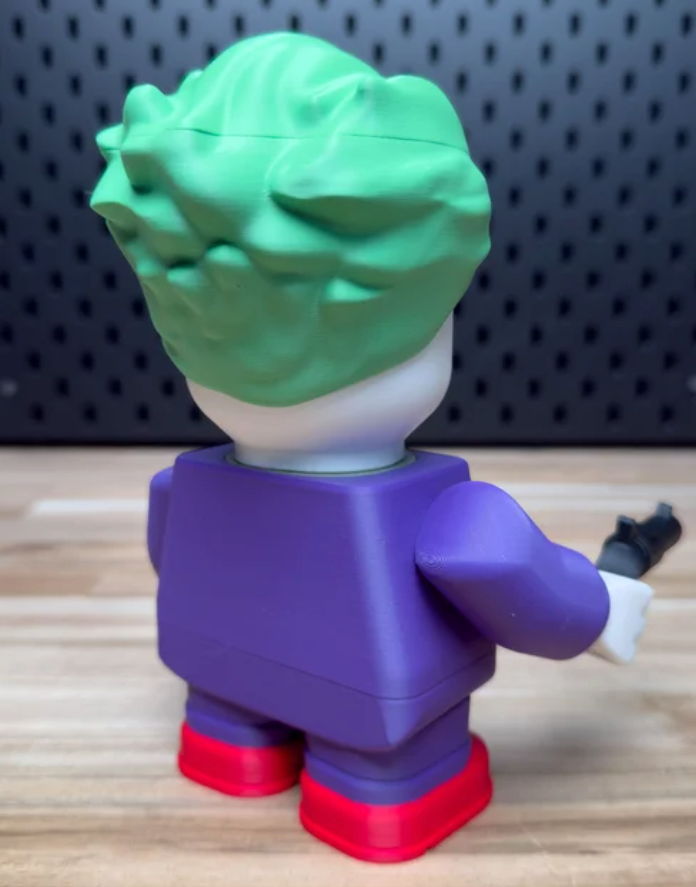 3D Printed The Joker Medium Scale 6"- 8" Chunk