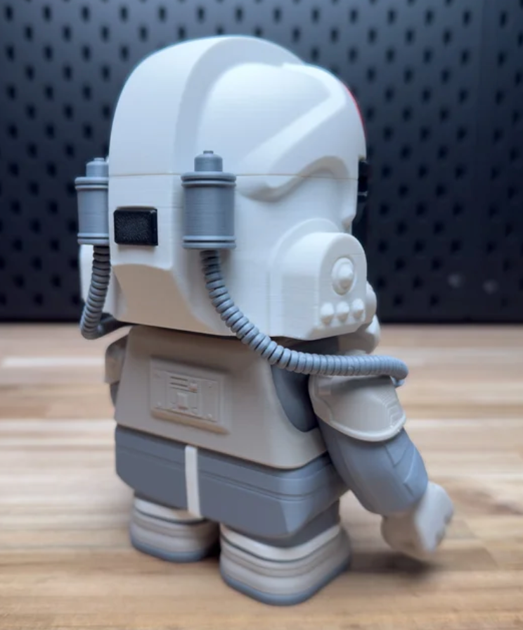 3D Printed AT-AT Pilot Medium Scale 6"- 8" Chunk