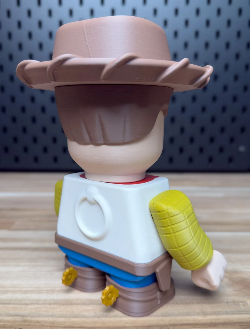 3D Printed Woody Medium Scale 6"-8" Chunk