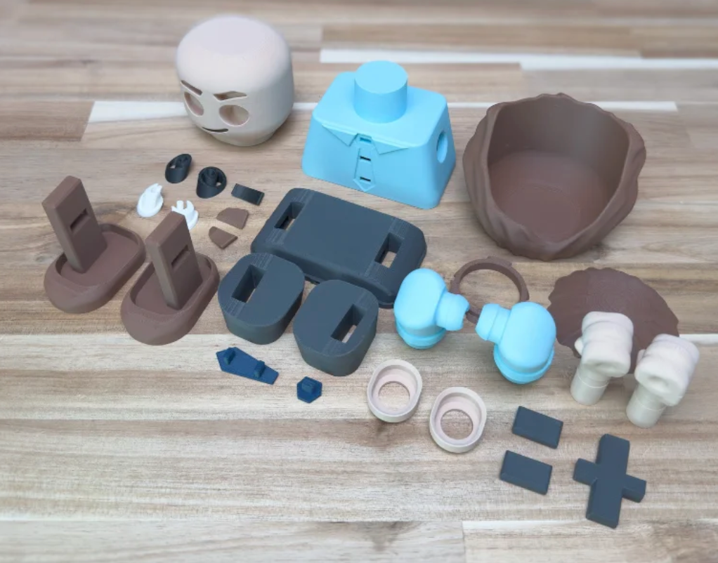 3D Printed Jim Halpert Medium Scale 6"-8" Chunk