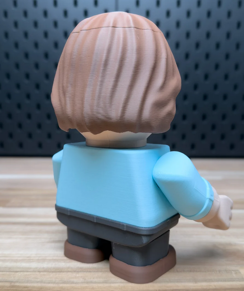 3D Printed Jim Halpert Medium Scale 6"-8" Chunk