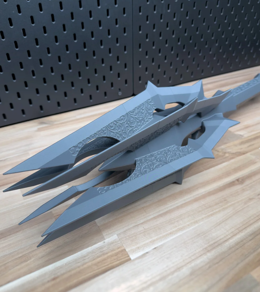 Sauron’s Mace Cosplay Prop Kit | Lord of the Rings Inspired 3D Printed Weapon