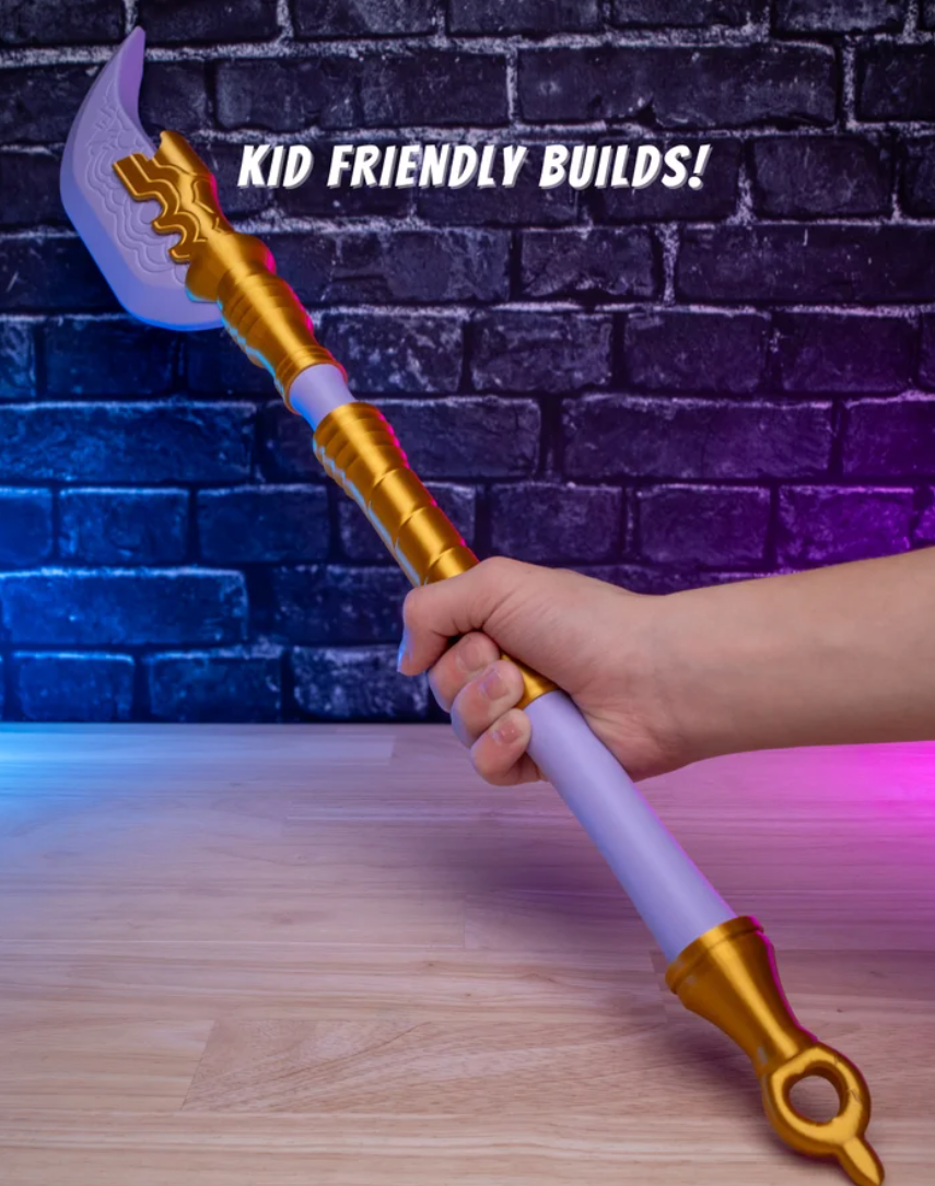 Mira’s Glaive – K-Pop Demon Hunters Cosplay Prop Kit