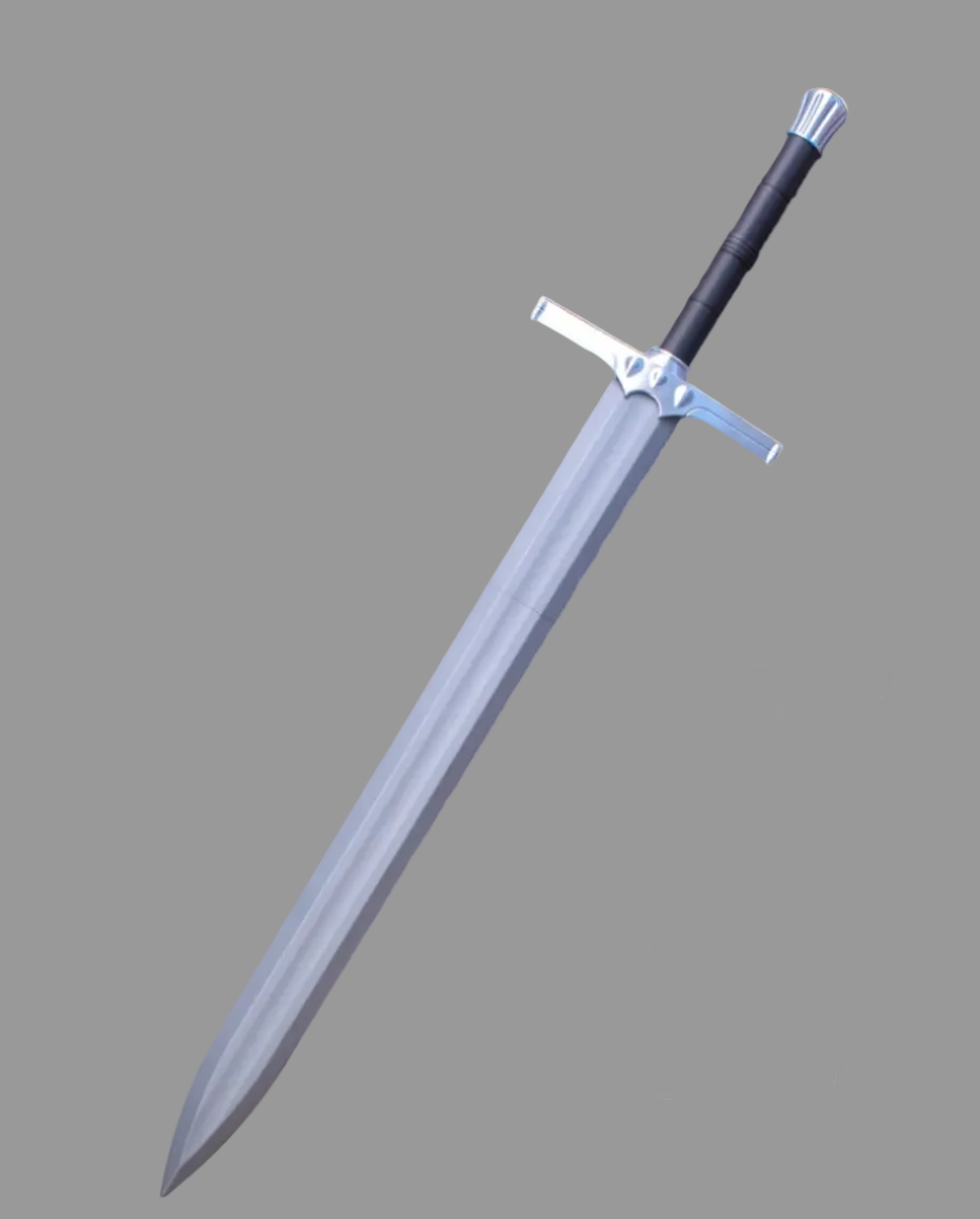 3D Printed Two-Handed Greatsword Kit | 37.5" Fantasy Cosplay Sword Prop