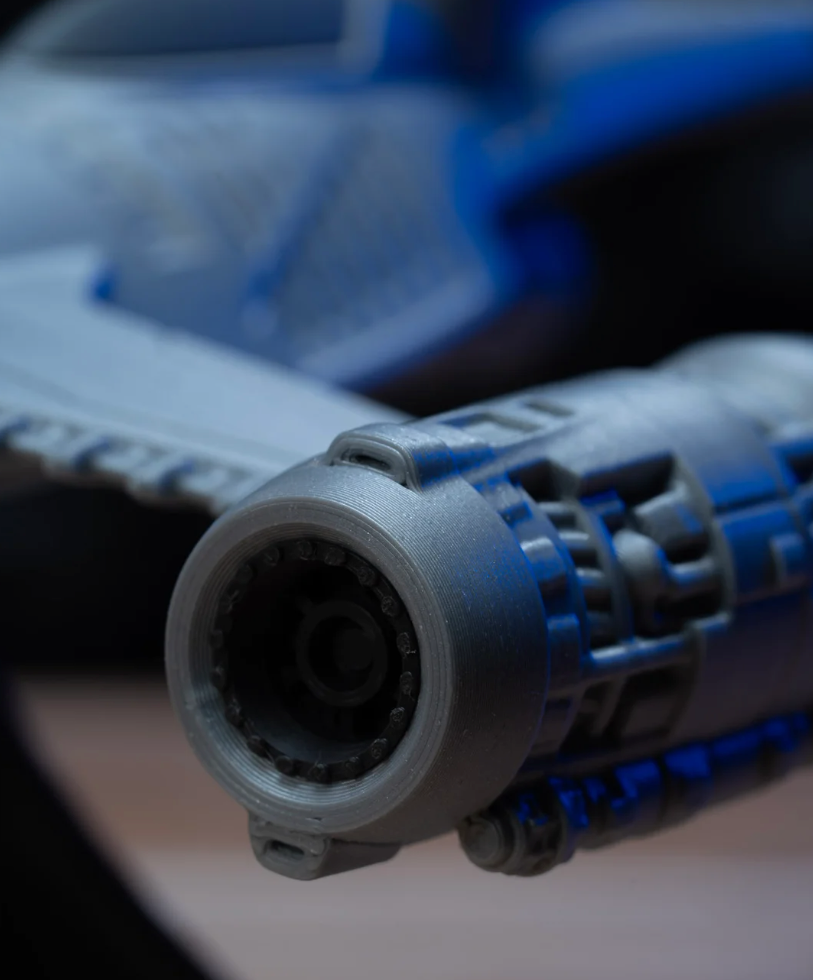 3D Printed Star Wars Mando's N-1 Starfighter Kit