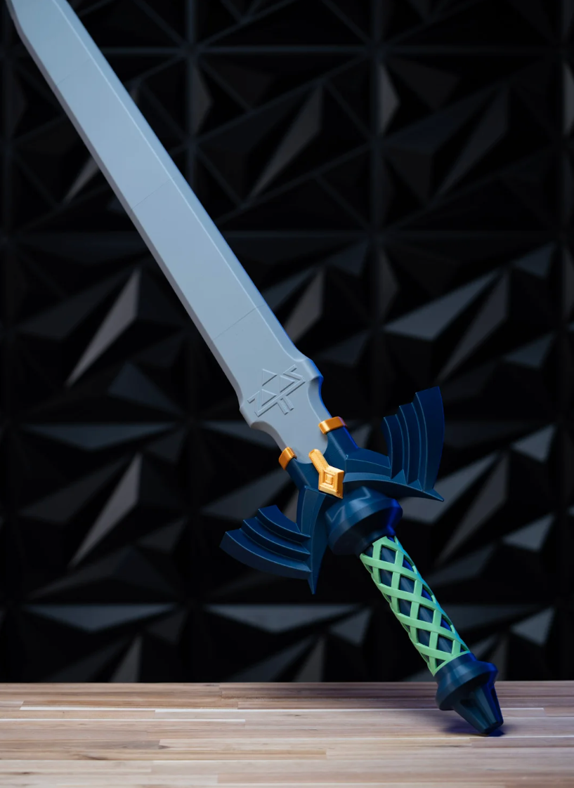 3D Printed Legend of Zelda Master Sword Kit