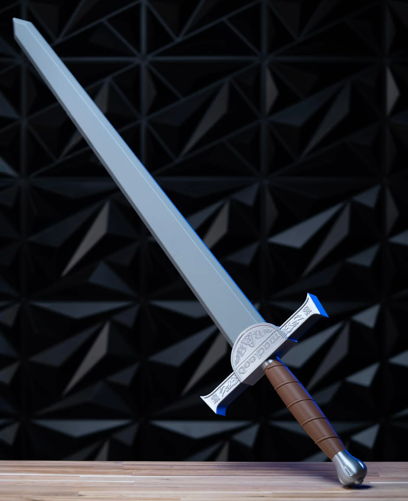 3D Printed MacLeod's Scottish Broadsword Kit