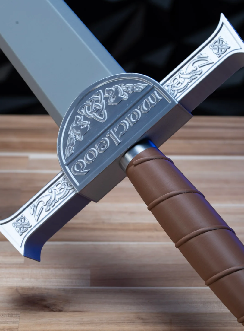 3D Printed MacLeod's Scottish Broadsword Kit