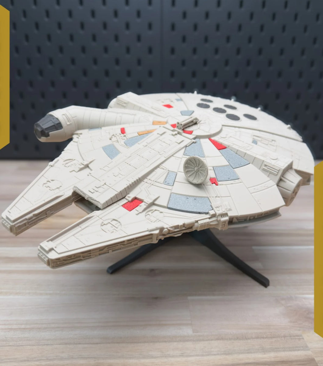 3D Printed Star Wars Millennium Falcon Building Kit – 100 Parts