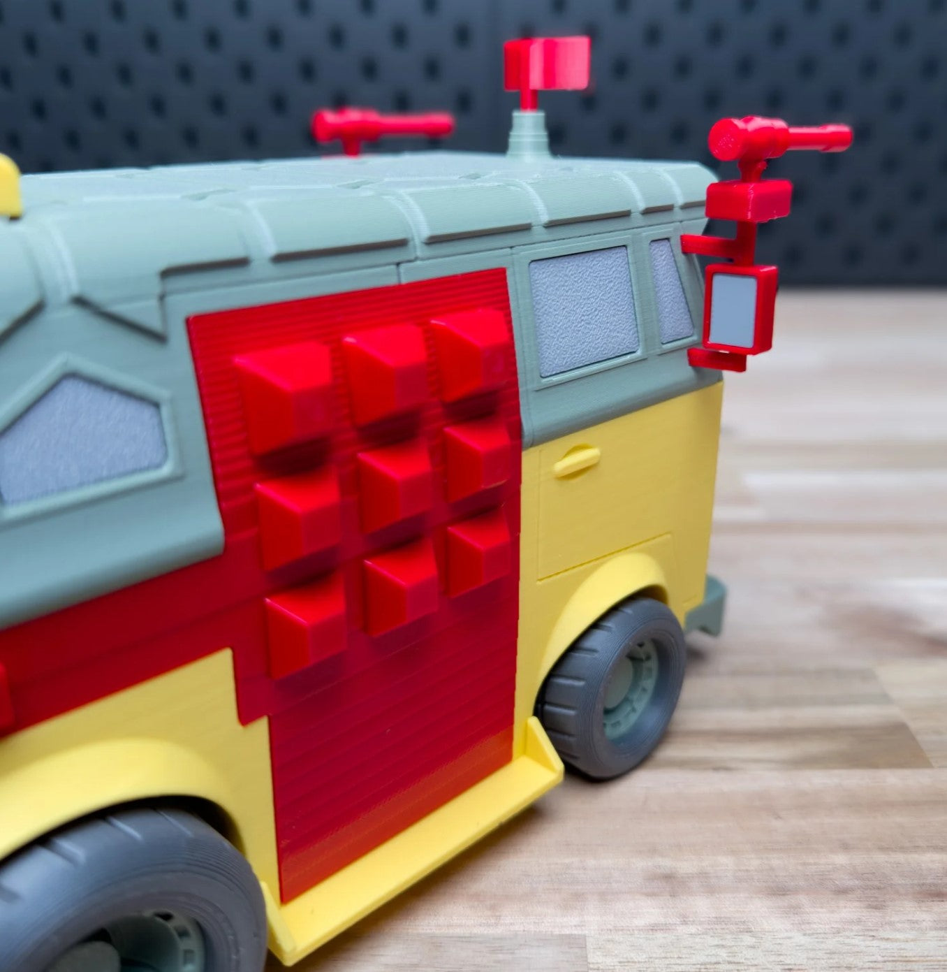 3D Printed TMNT Party Wagon Building Kit