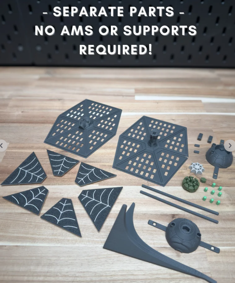 3D Printed Star Wars Tie Widow Kit