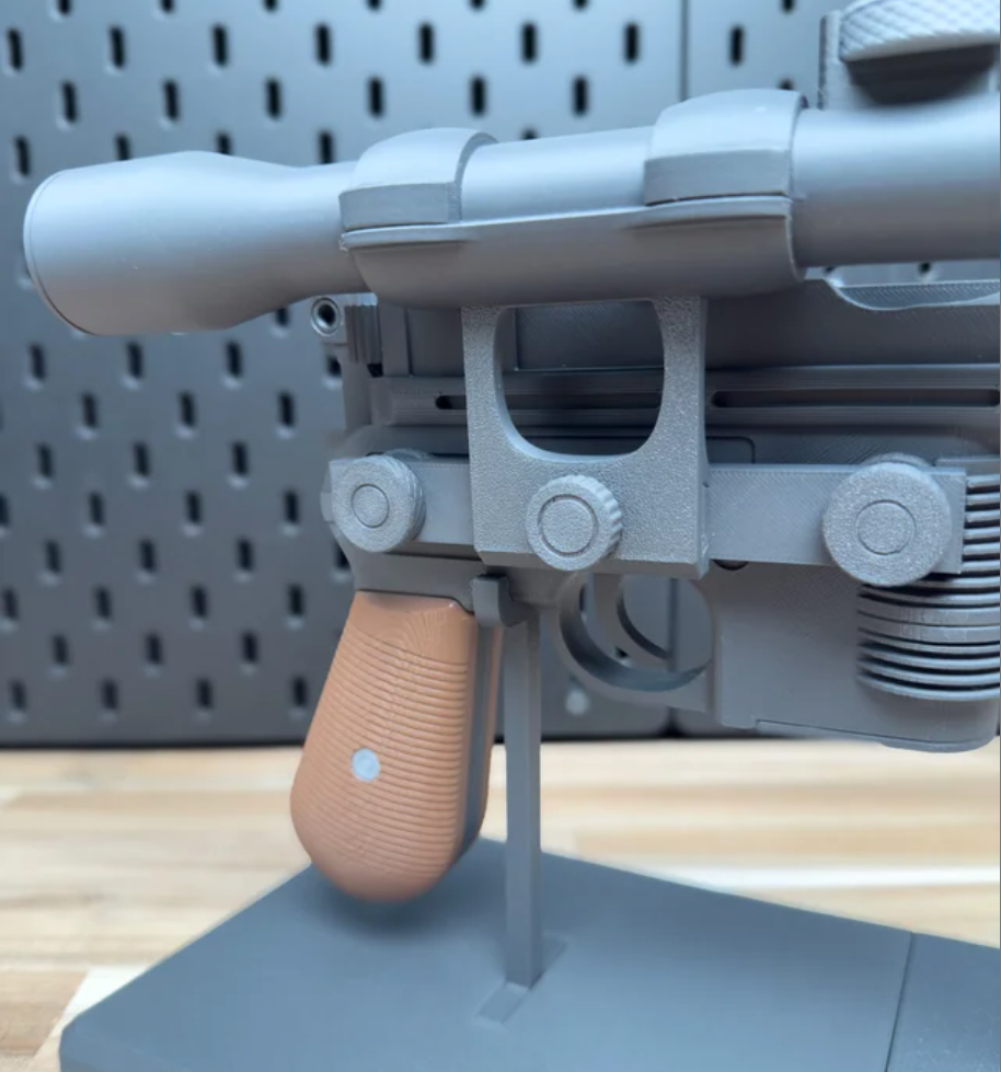 3D Printed Han Solo's Star Wars DL-44 Replica Blaster Kit