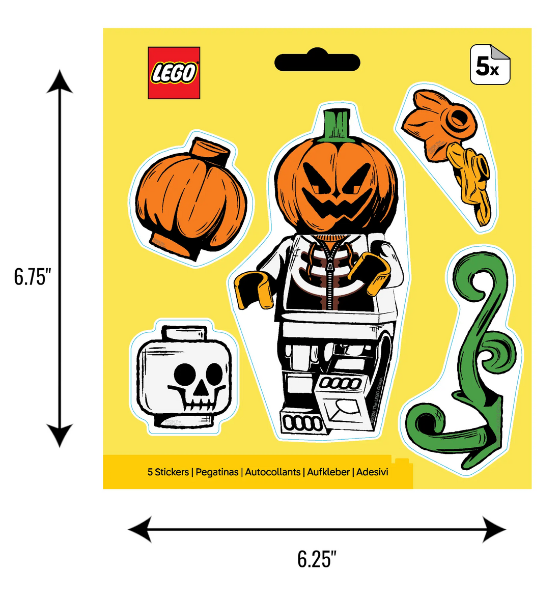 LEGO® Sticker - Halloween Skeleton (53835)