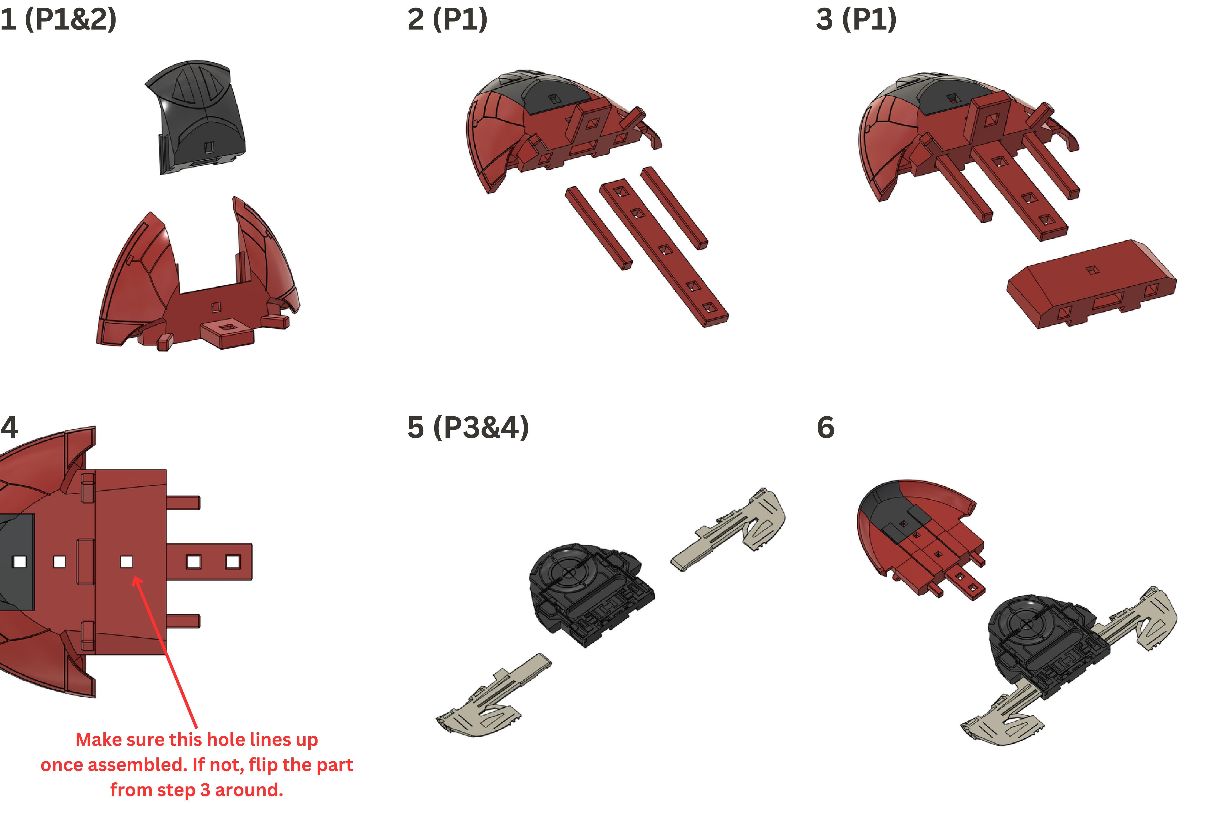3D Printed Star Wars Slave I Building Kit