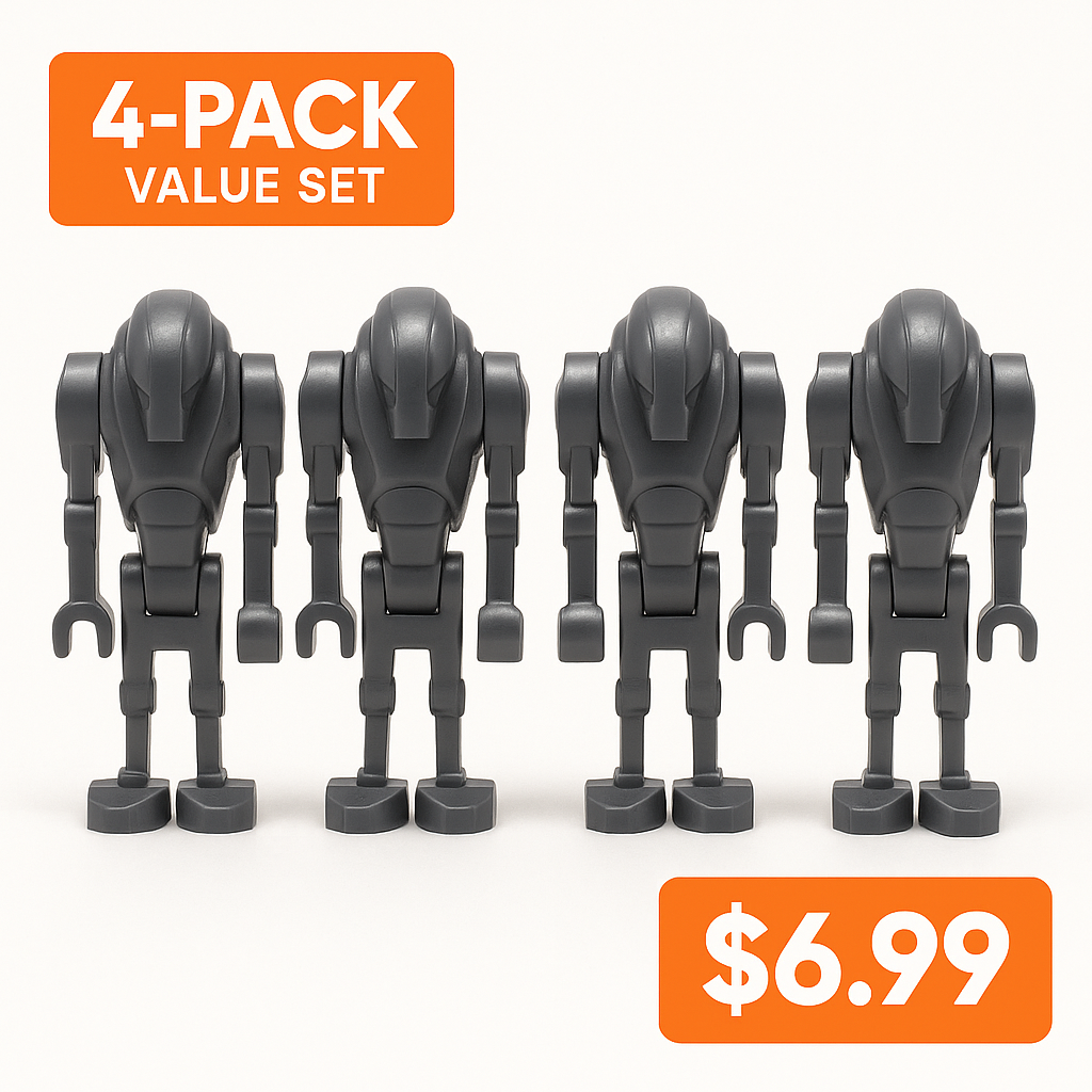 LEGO® Star Wars Super Battle Droid Minifigure – 4 Pack (sw1321)