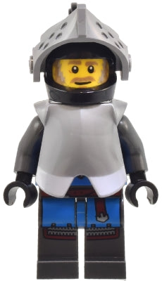 Preowned LEGO® Minifigure – BrickLink Designer Program adp103 Mountain Fortress Black Falcon Soldier - Helmet with Pointed Vi