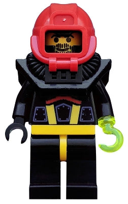 Preowned LEGO® Minifigure – Aquazone aqu007 Aquashark 2