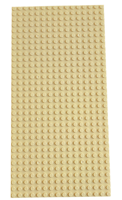 Generic Brick Compatible 16x32 Baseplate – 5" x 10" | 8 Colors Available