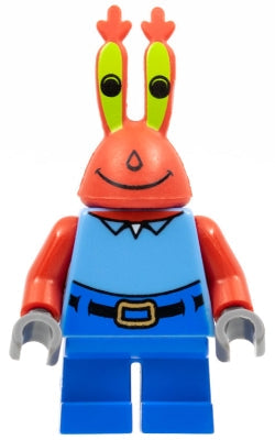 Preowned LEGO® Minifigure – SpongeBob SquarePants bob005 Mr. Krabs
