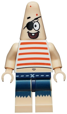 Preowned LEGO® Minifigure – SpongeBob SquarePants bob033 Patrick Pirate