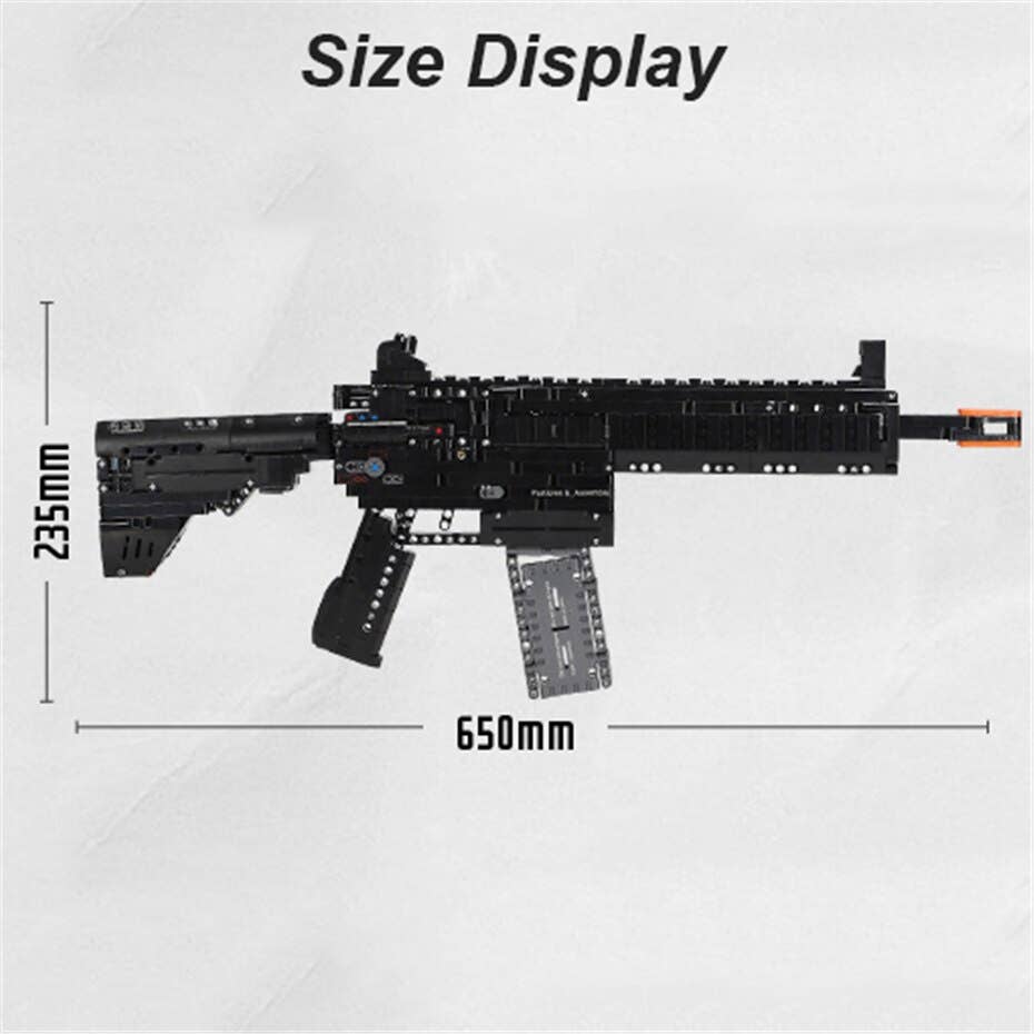Caliber Precision Building Blocks Rifle Toy