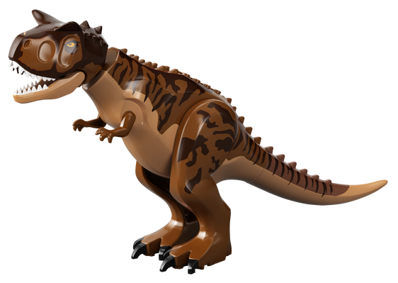 LEGO® carn02 Dinosaur Carnotaurus with Stripes and Scar on Head