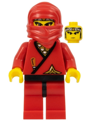 Preowned LEGO® Minifigure – Ninja cas050NEW Ninja Red