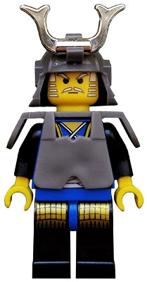 Preowned LEGO® Minifigure – Ninja cas056 Ninja Shogun Blue w/Armor