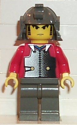 Preowned LEGO® Minifigure – Ninja cas210 Ninja Samurai Red Young