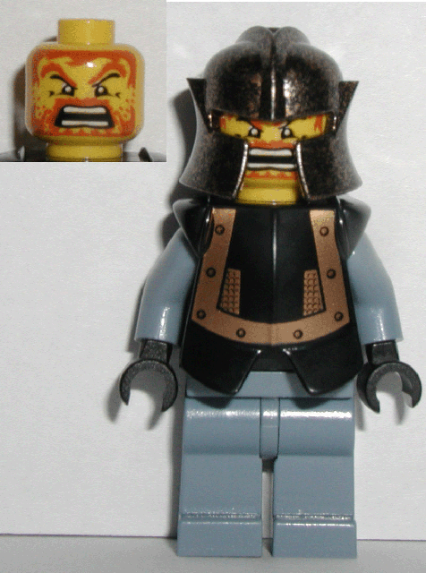 Preowned LEGO® Minifigure – Castle cas293 Knights Kingdom II Karzon