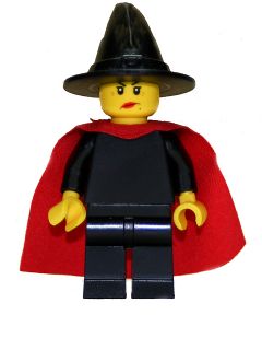 LEGO® Minifigure Castle cas484 Witch Plain w/Cape